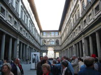 ウッフィッツィ美術館　Galleria degli Uffizi